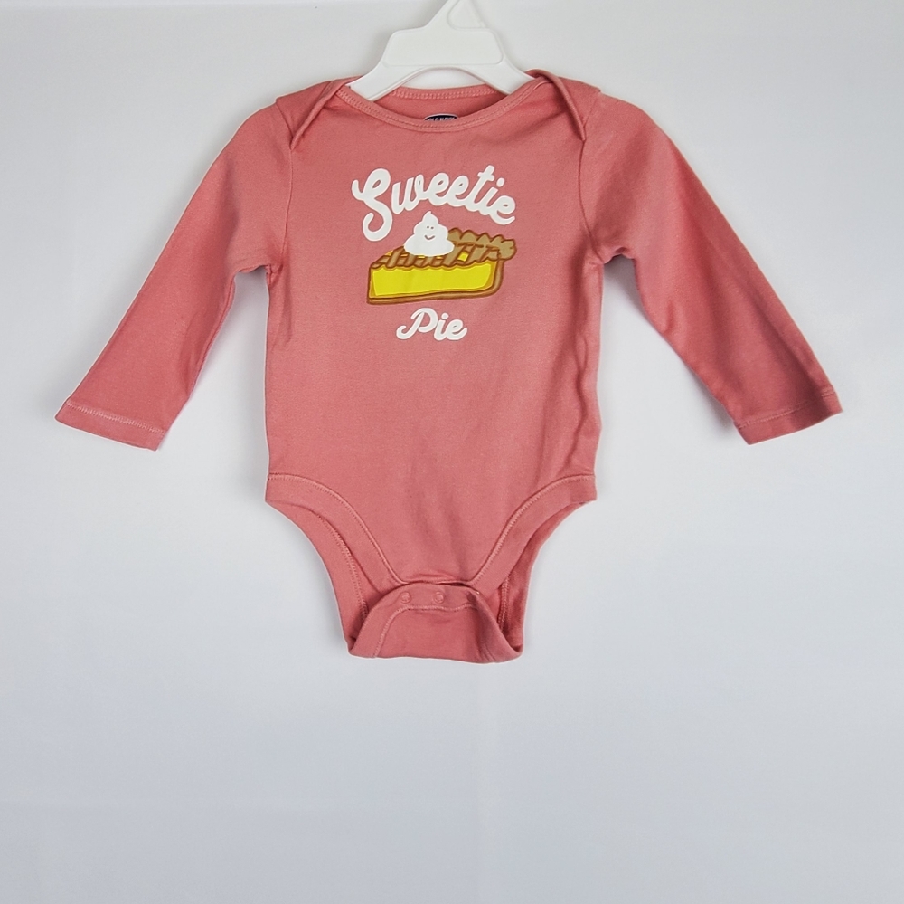Old Navy Pink Onesies 12-18M